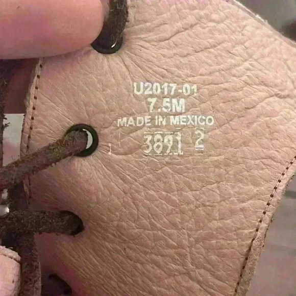 EUC Miss Macie Goodness Gracious Open Toe Lace Up  Booties Womens size 7.5 - Picture 4 of 12